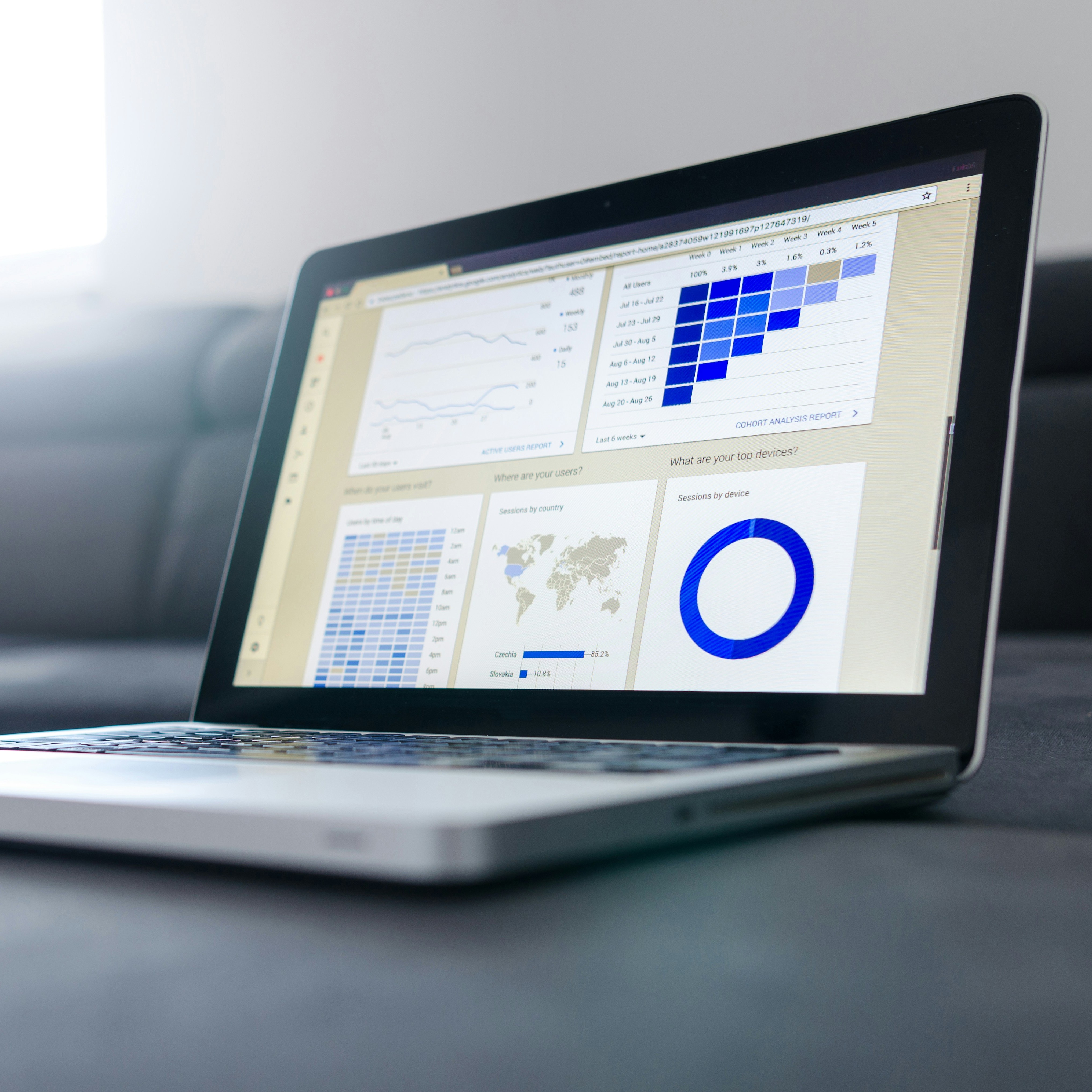 BluCloud remote sensing data visualization